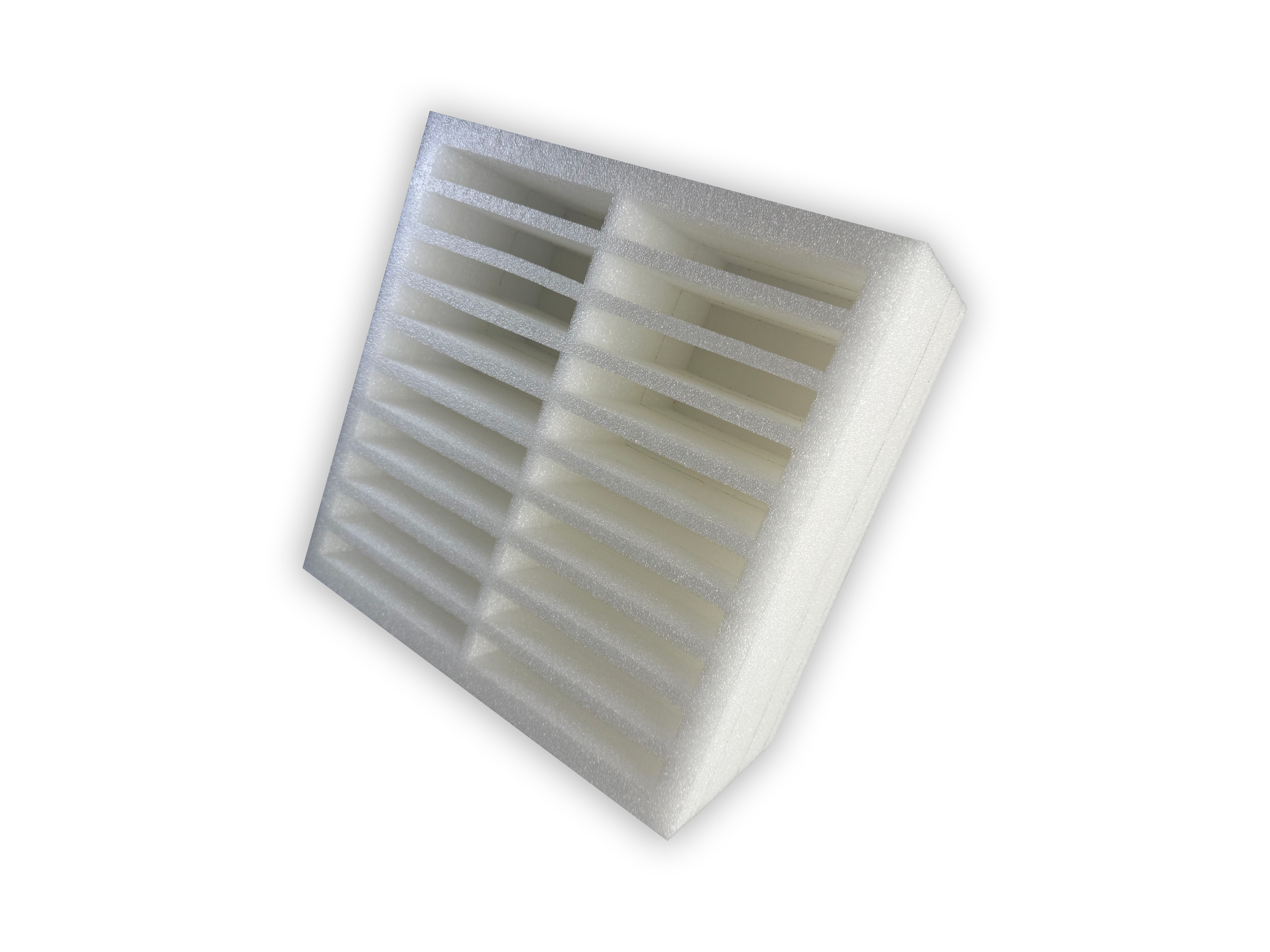 <strong>定制白色珍珠棉托盘 冲压贴合EPE防震缓</strong>